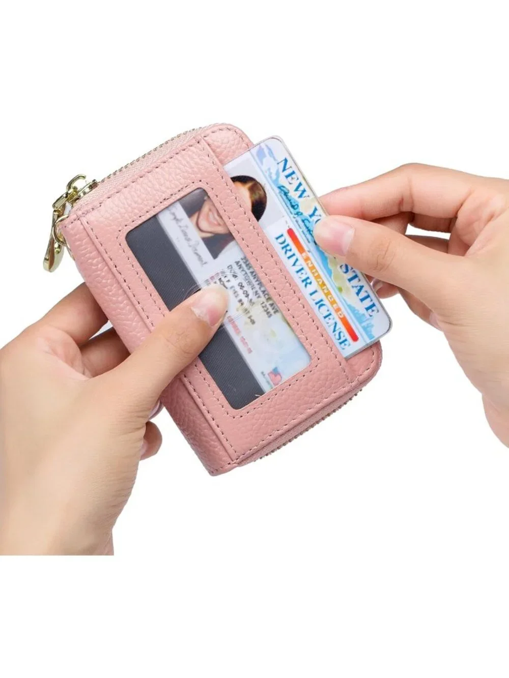 RFID Credit Card Holder & Business Card Case Wallet for Men & Women - Slim